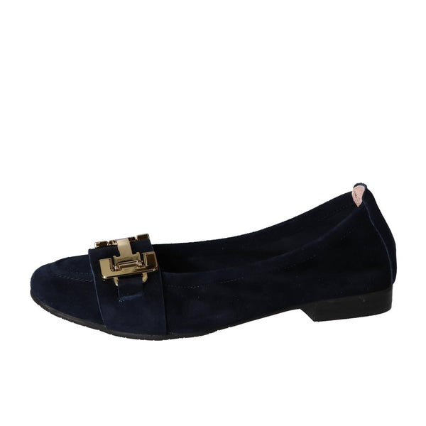 Hassia 300623 Prato Blauwe Ballerina | Dames Comfortschoenen Hassia 300623 Prato Blauwe Ballerina | Dames Comfortschoenen