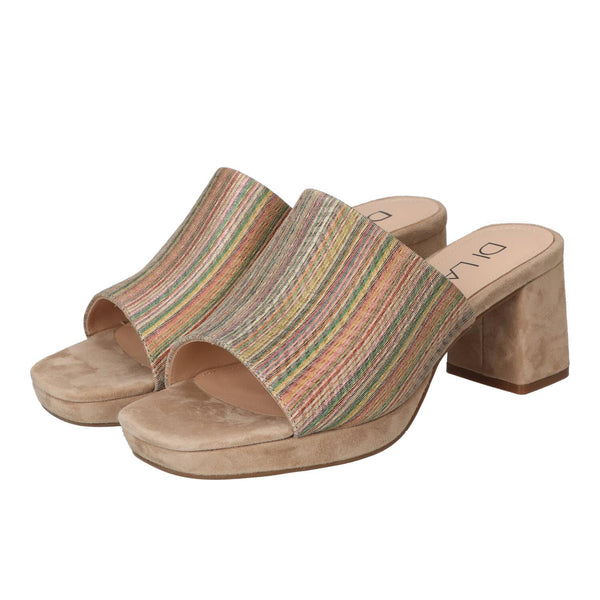 Mules, multicolores