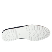 Chaussures à enfiler, Bleu