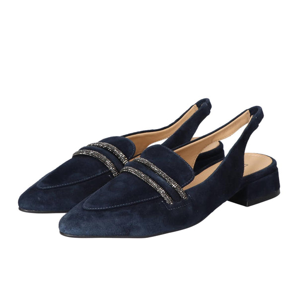 Slingback, Blauw