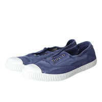 Chaussures à enfiler, Bleu