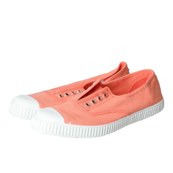 Chaussures à enfiler, Orange