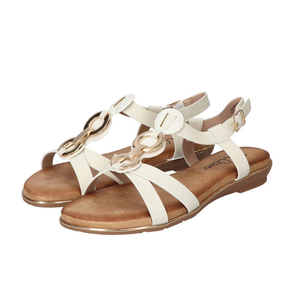 Sandalen, Wit