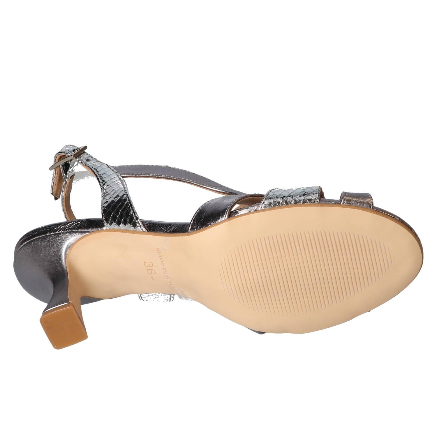 Sandales, Argent