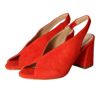 Sandales, rouge