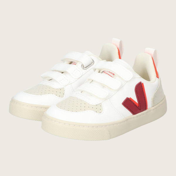 Baskets Velcro, blanc