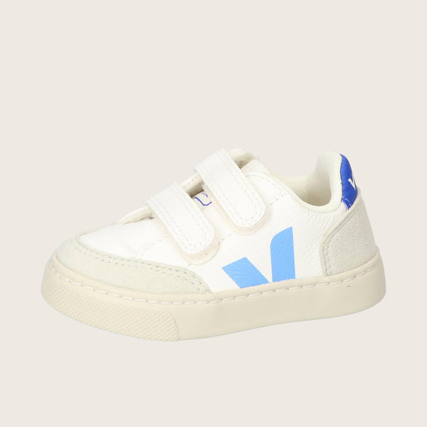 Baskets Velcro, bleu clair