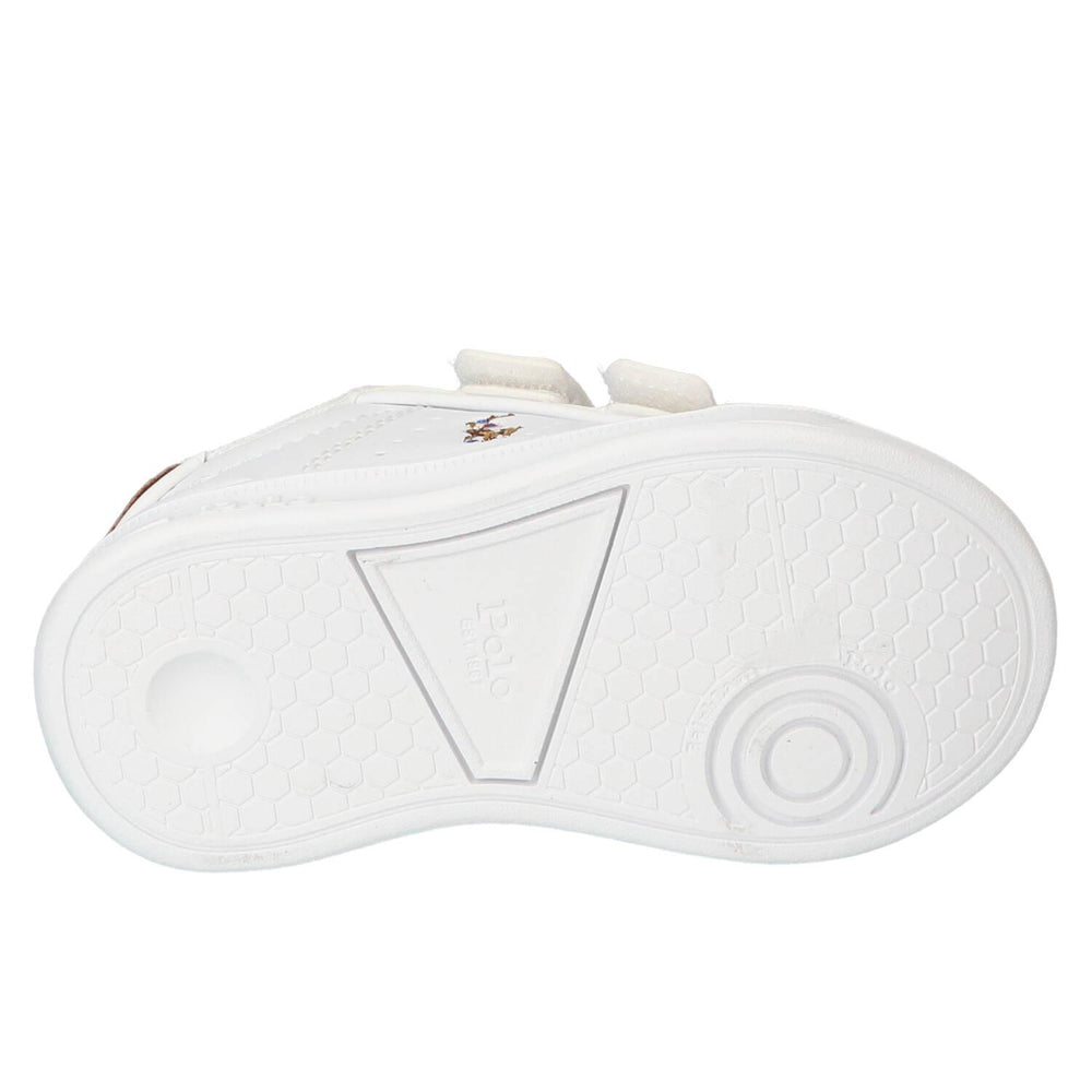 Baskets Velcro, blanc
