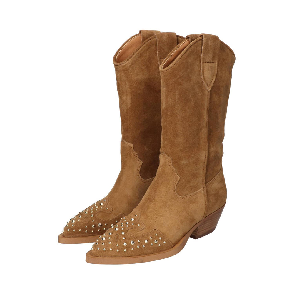 Booties, Cognac