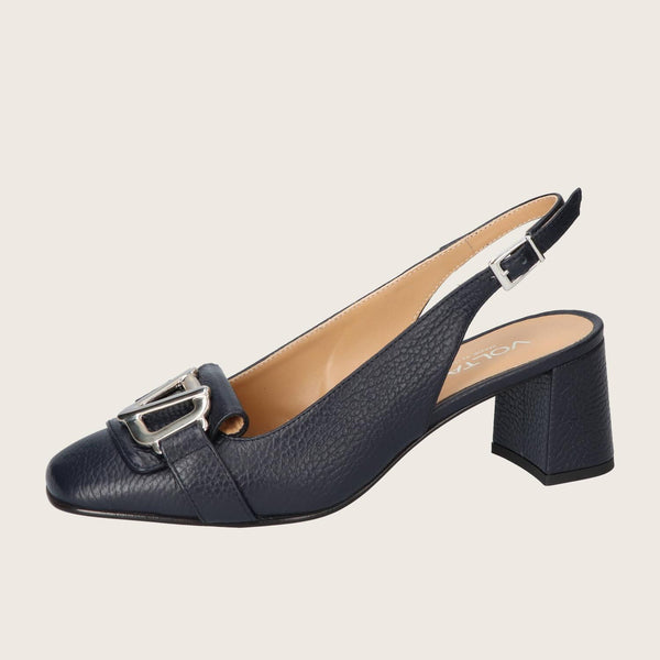 Slingback, Blauw