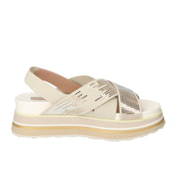 Sandales, beige clair