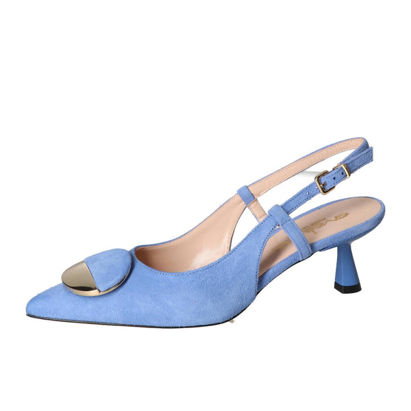 Slingback, bleu clair