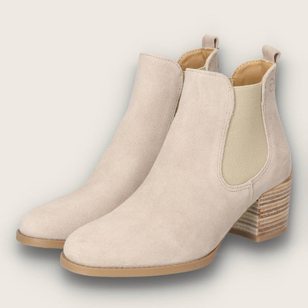 Booties, Taupe