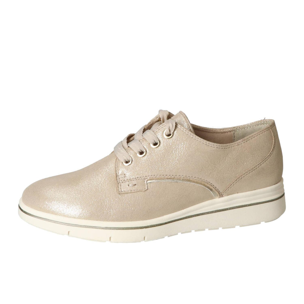 Chaussures à lacets, Beige clair