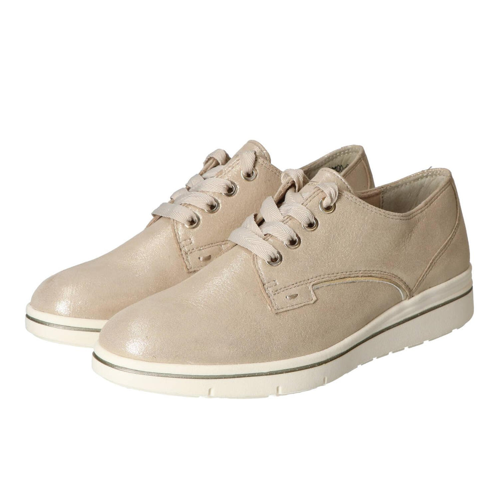 Veterschoenen, Lichtbeige