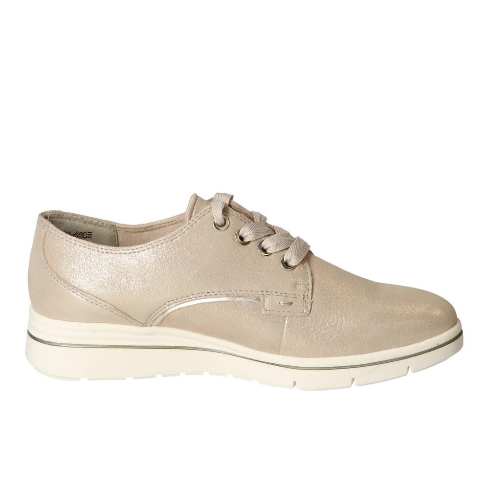 Chaussures à lacets, Beige clair