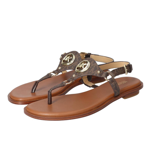 Sandales, marron foncé