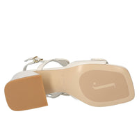 Sandales, beige clair