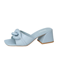 Mules, bleu clair