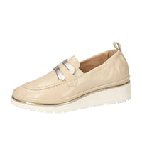 Chaussures à enfiler, Beige clair