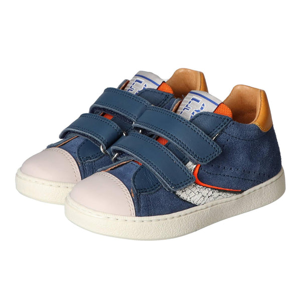 Chaussures Velcro, bleues