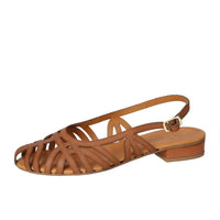 Sandalen, Cognac