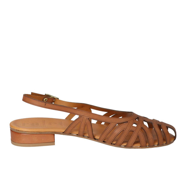 Sandalen, Cognac