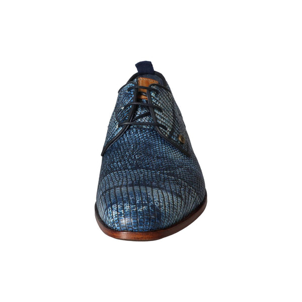 Chaussures à lacets, Bleu