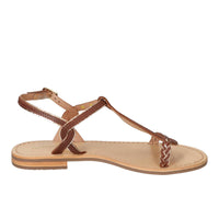 Sandalen, Cognac