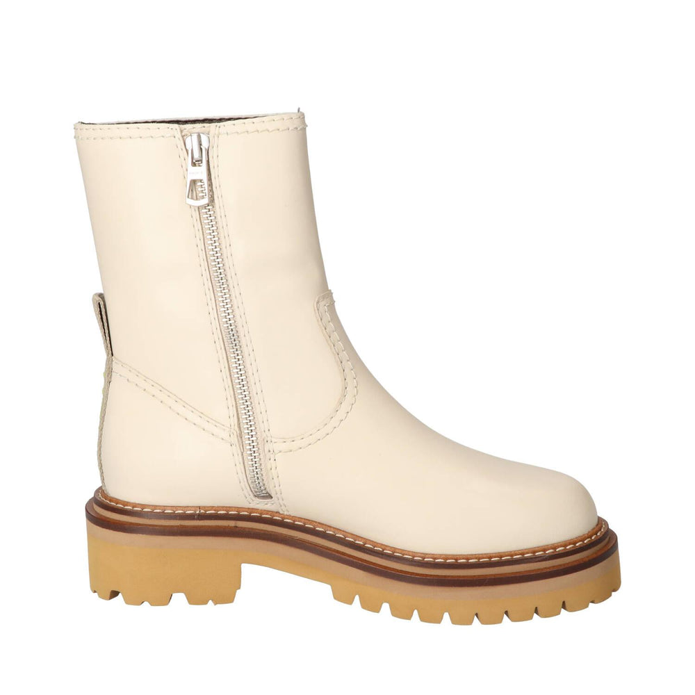 Bottines, Beige Clair