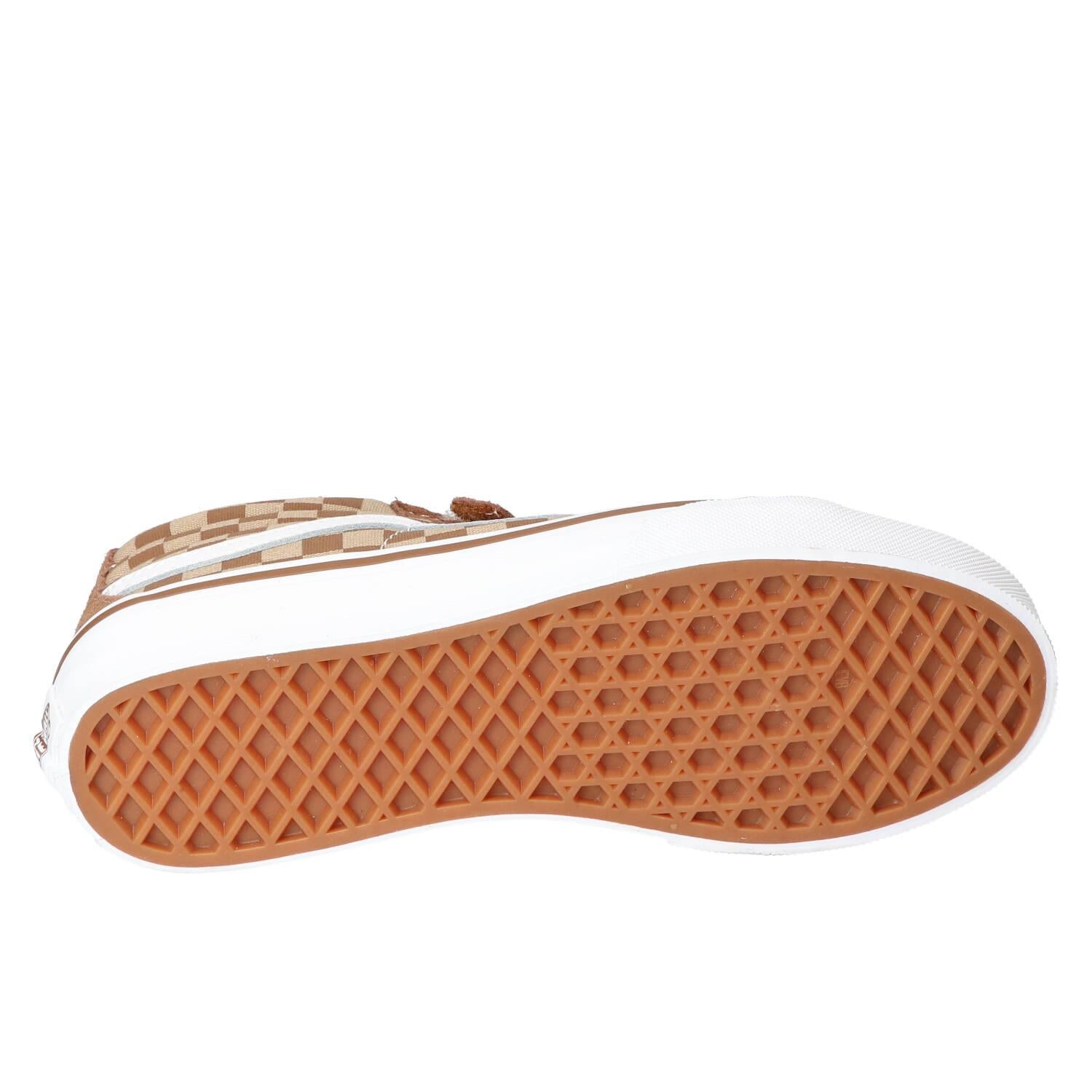 Sneakers Velcro, Cognac