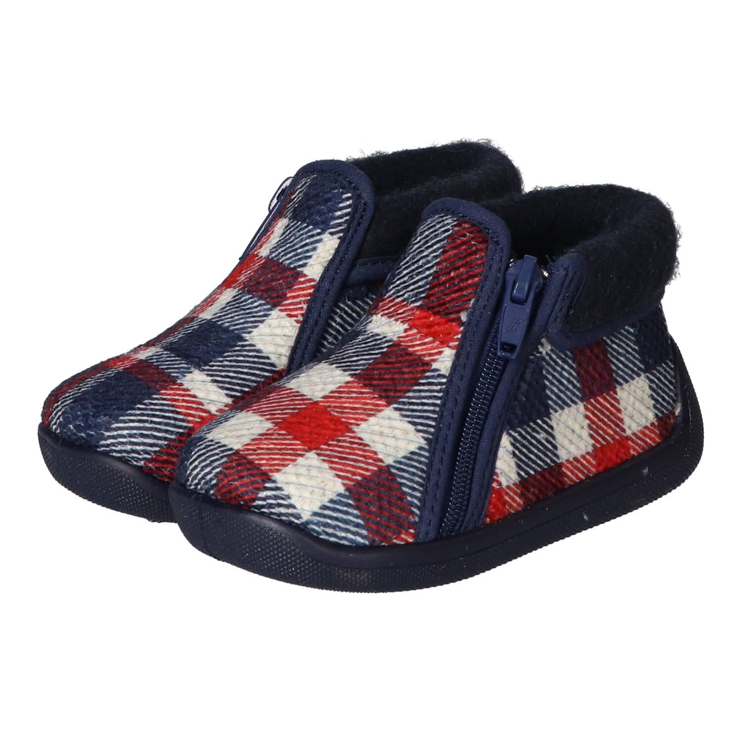 Chaussons, Bleu