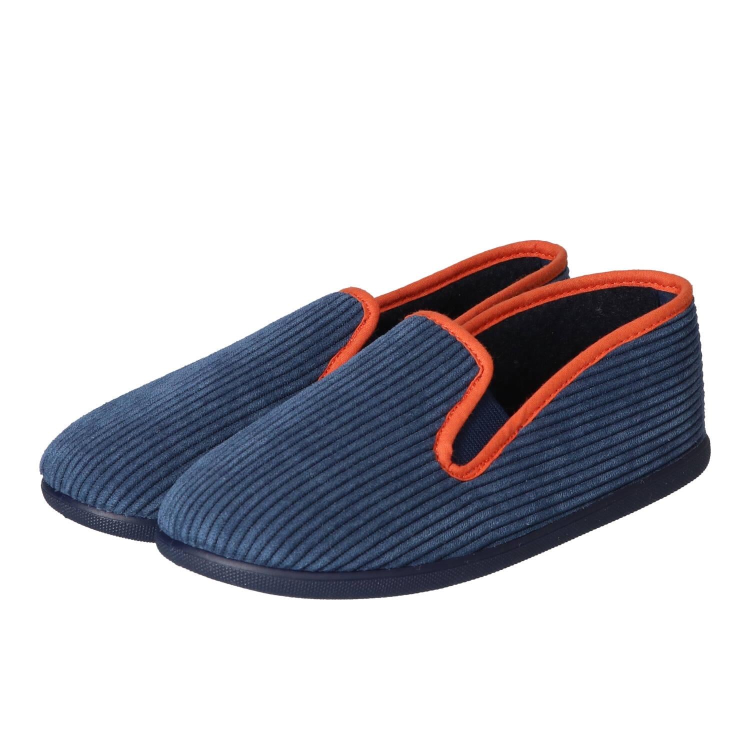 Chaussons, Bleu