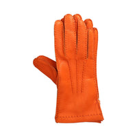 Gants, oranges