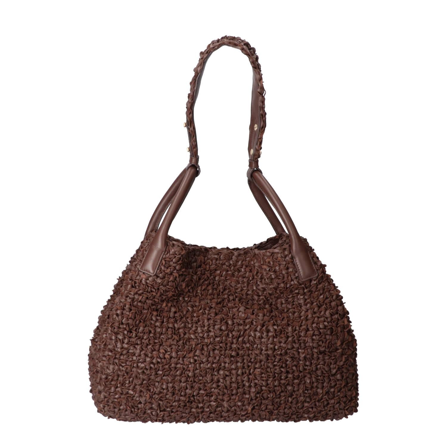Sacs à bandoulière, Marron foncé