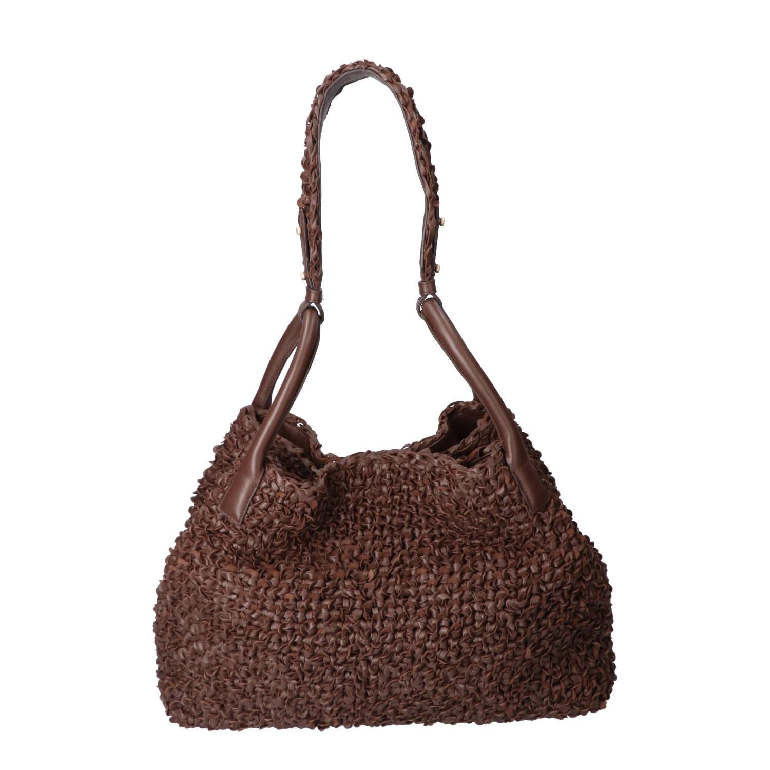 Sacs à bandoulière, Marron foncé