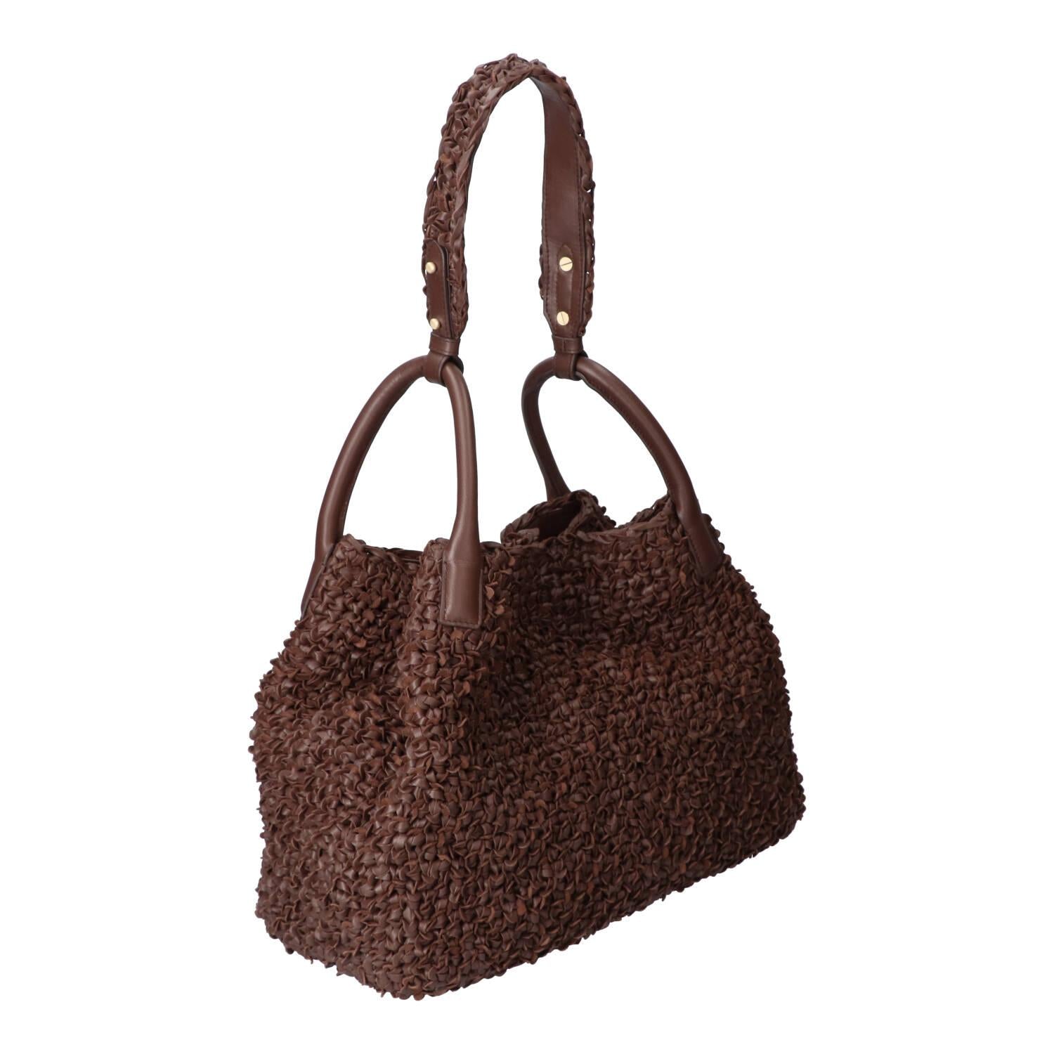 Sacs à bandoulière, Marron foncé