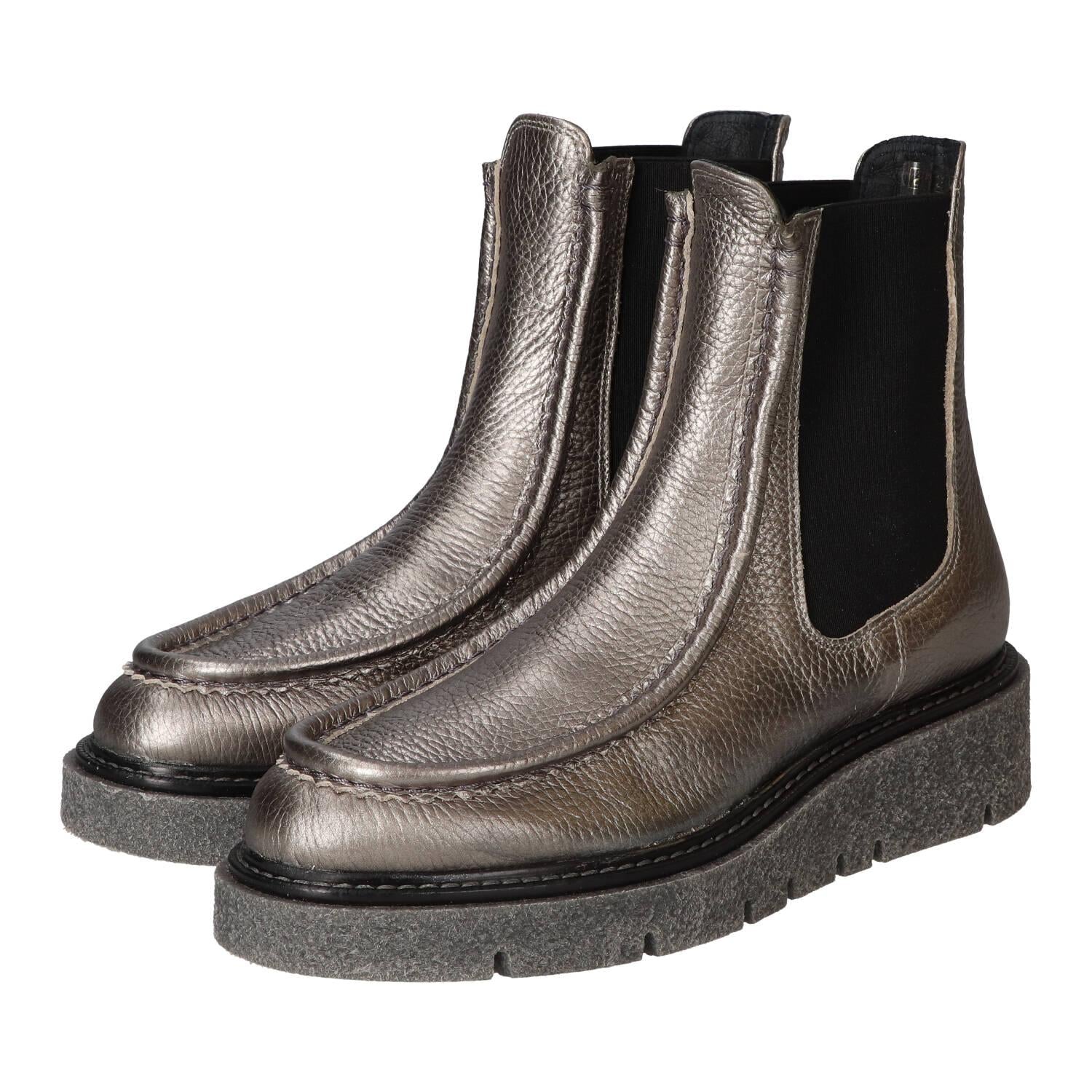 Booties, Zilver