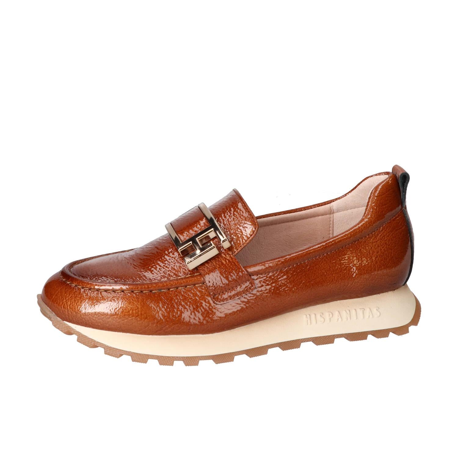Chaussures à enfiler, Cognac