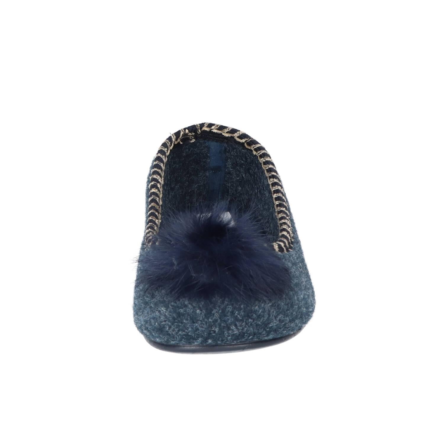 Pantoffels, Blauw
