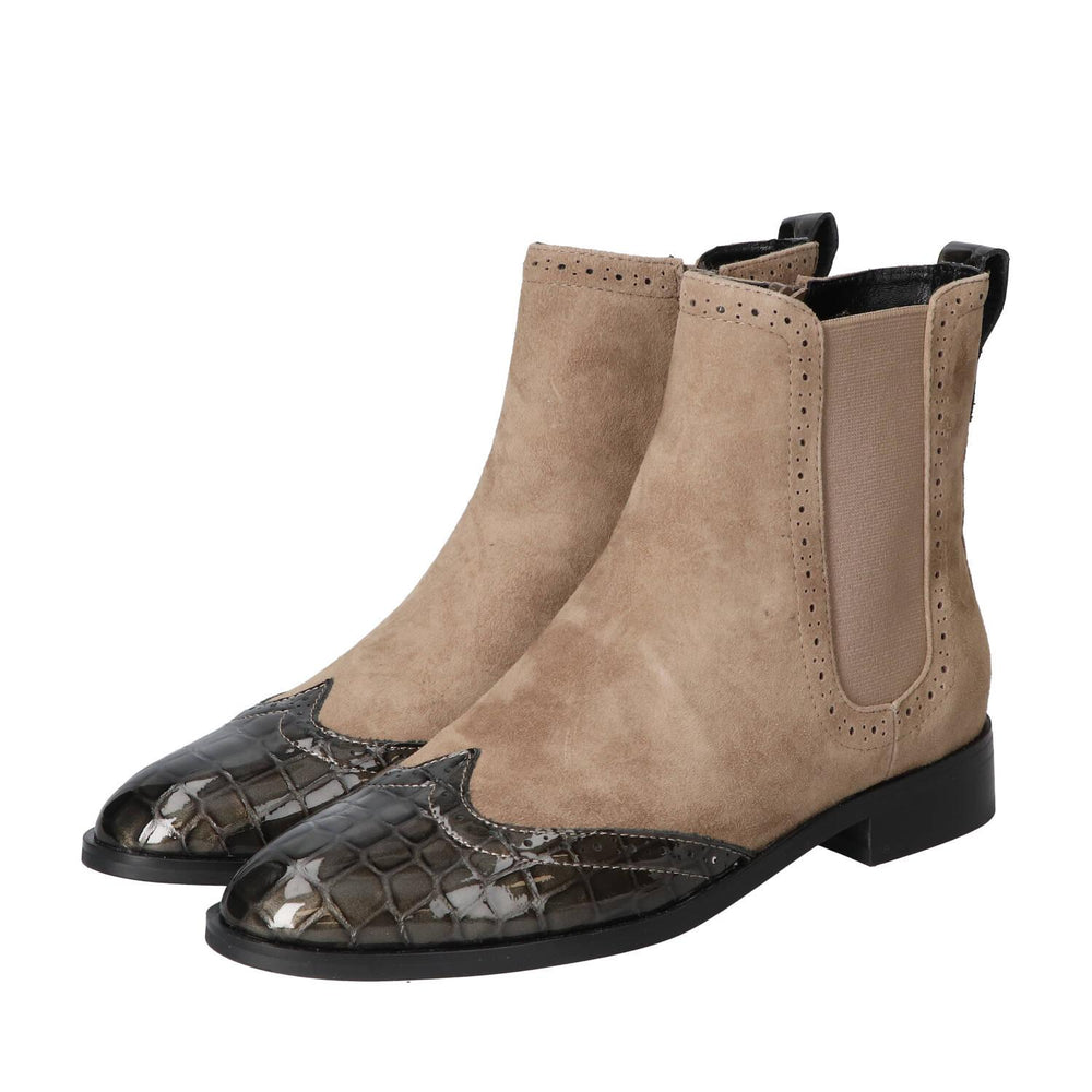Bottines, Gris