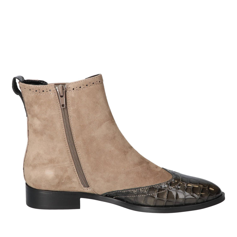 Bottines, Gris