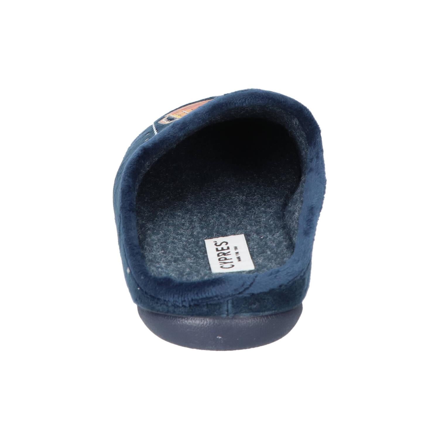 Chaussons, Bleu