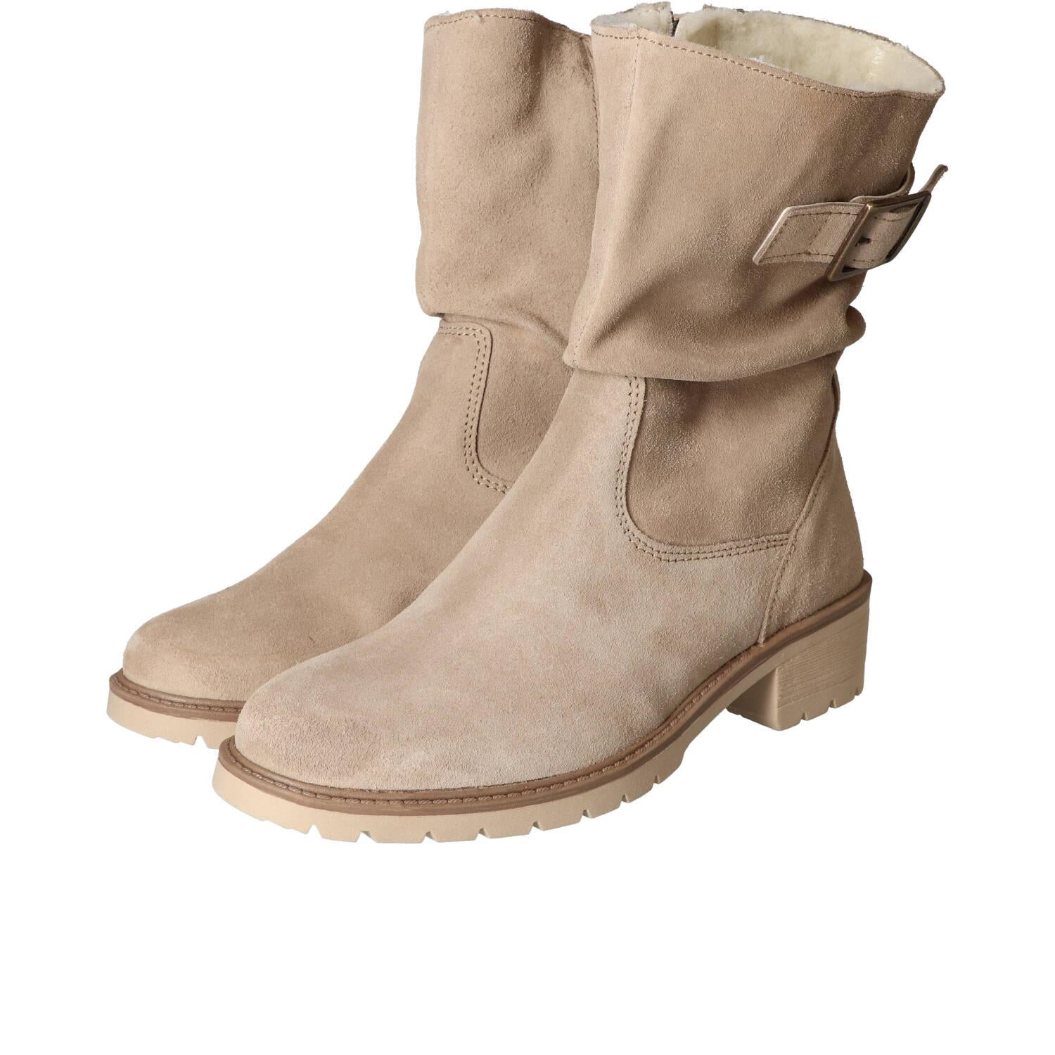 Booties, Lichtbeige