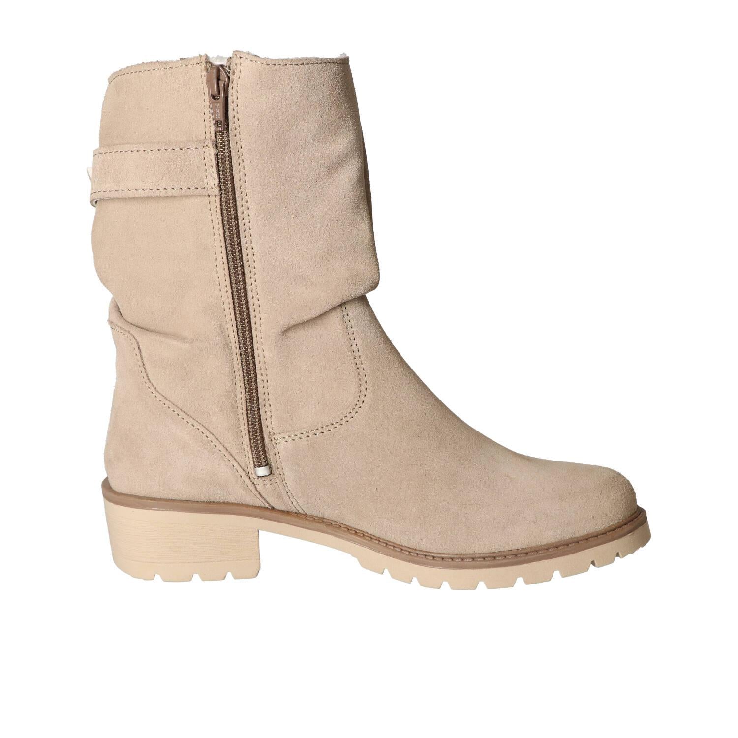 Bottines, Beige Clair