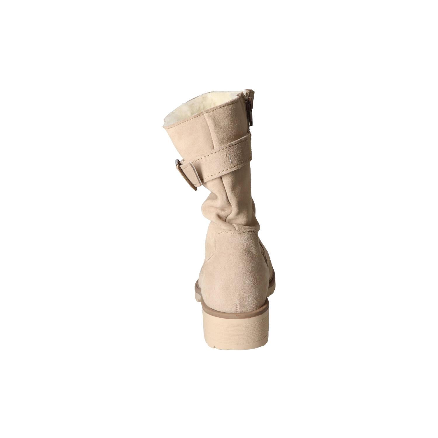Bottines, Beige Clair