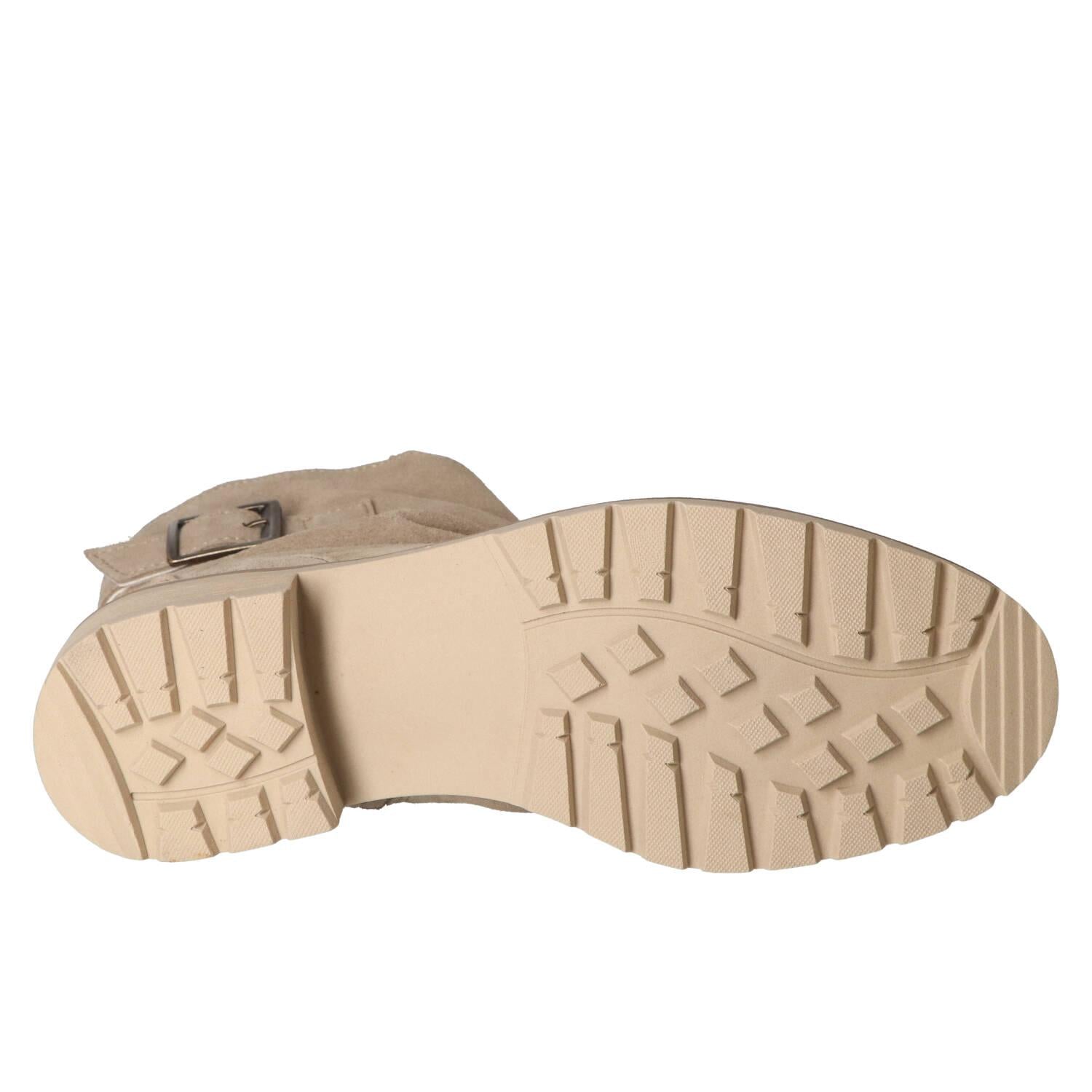 Bottines, Beige Clair