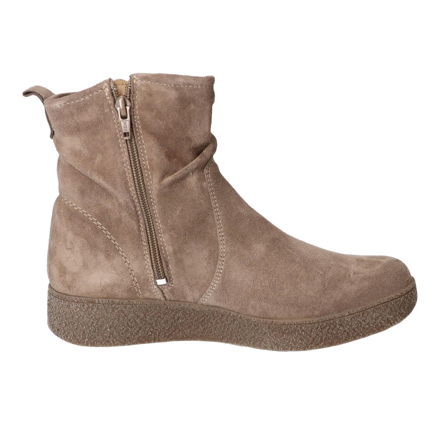 Booties, Taupe