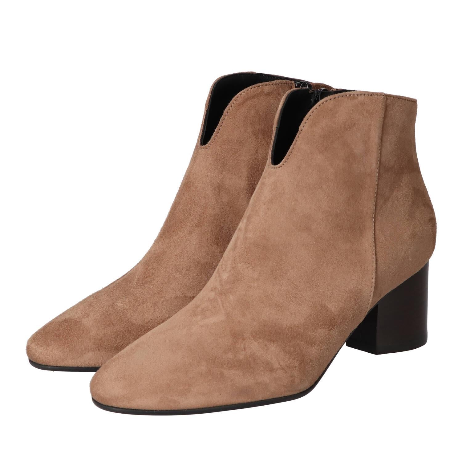 Bottines, Beige Clair