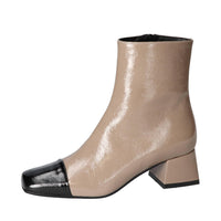 Bottines, Taupe